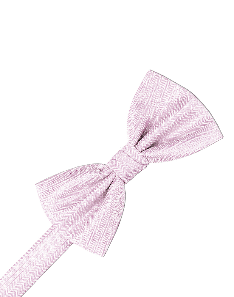 Herringbone-Light-Pink-Bowtie | Shop Executive